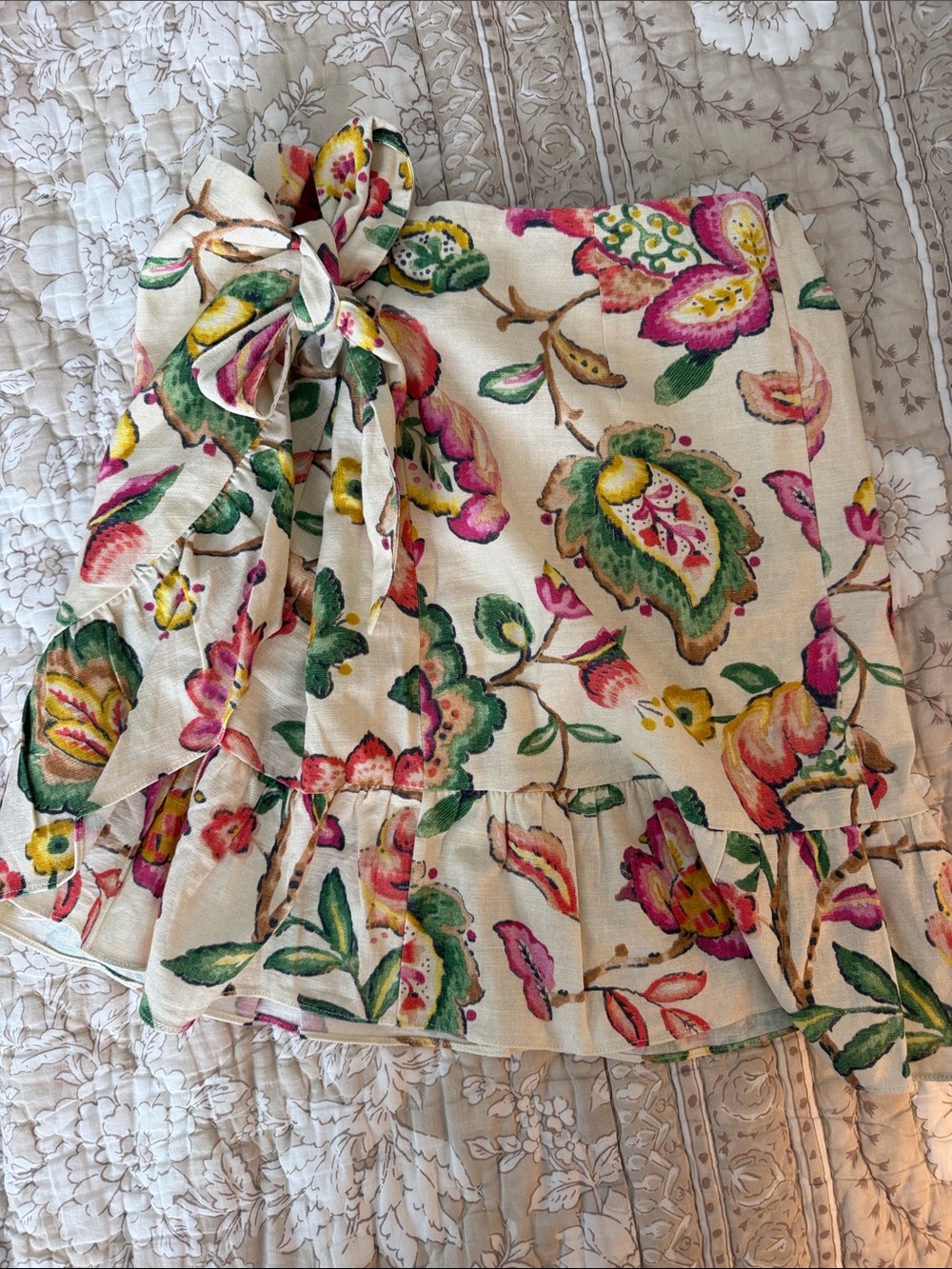Sézane Camila skirt- Aria Print - Picture 2 of 3
